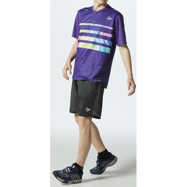 DUNLOP ダンロップ GAME SHIRT テニス ゲームシャツ DAP1402-710 半袖