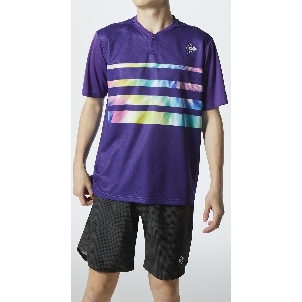 DUNLOP ダンロップ GAME SHIRT テニス ゲームシャツ DAP1402-710 半袖