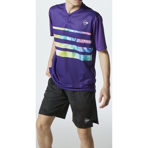 DUNLOP ダンロップ GAME SHIRT テニス ゲームシャツ DAP1402-710 半袖