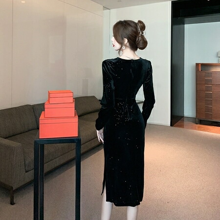 パーティードレス 結婚式 ワンピース ミディアム ひざ丈 オケージョン ドレス 韓国 ファッション レディース 春 秋 冬 ブライダル お呼ばれ コーデ 成人式 二次会 同窓会 20代 30代 パーティードレス 結婚式 ワンピース ミディアム ひざ丈 オケージョン ドレス 韓国 ファッション レディース 春 秋 冬 ブライダル お呼ばれ コーデ 成人式 二次会 同窓会 20代 30代