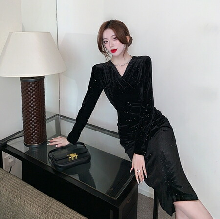 パーティードレス 結婚式 ワンピース ミディアム ひざ丈 オケージョン ドレス 韓国 ファッション レディース 春 秋 冬 ブライダル お呼ばれ コーデ 成人式 二次会 同窓会 20代 30代 パーティードレス 結婚式 ワンピース ミディアム ひざ丈 オケージョン ドレス 韓国 ファッション レディース 春 秋 冬 ブライダル お呼ばれ コーデ 成人式 二次会 同窓会 20代 30代