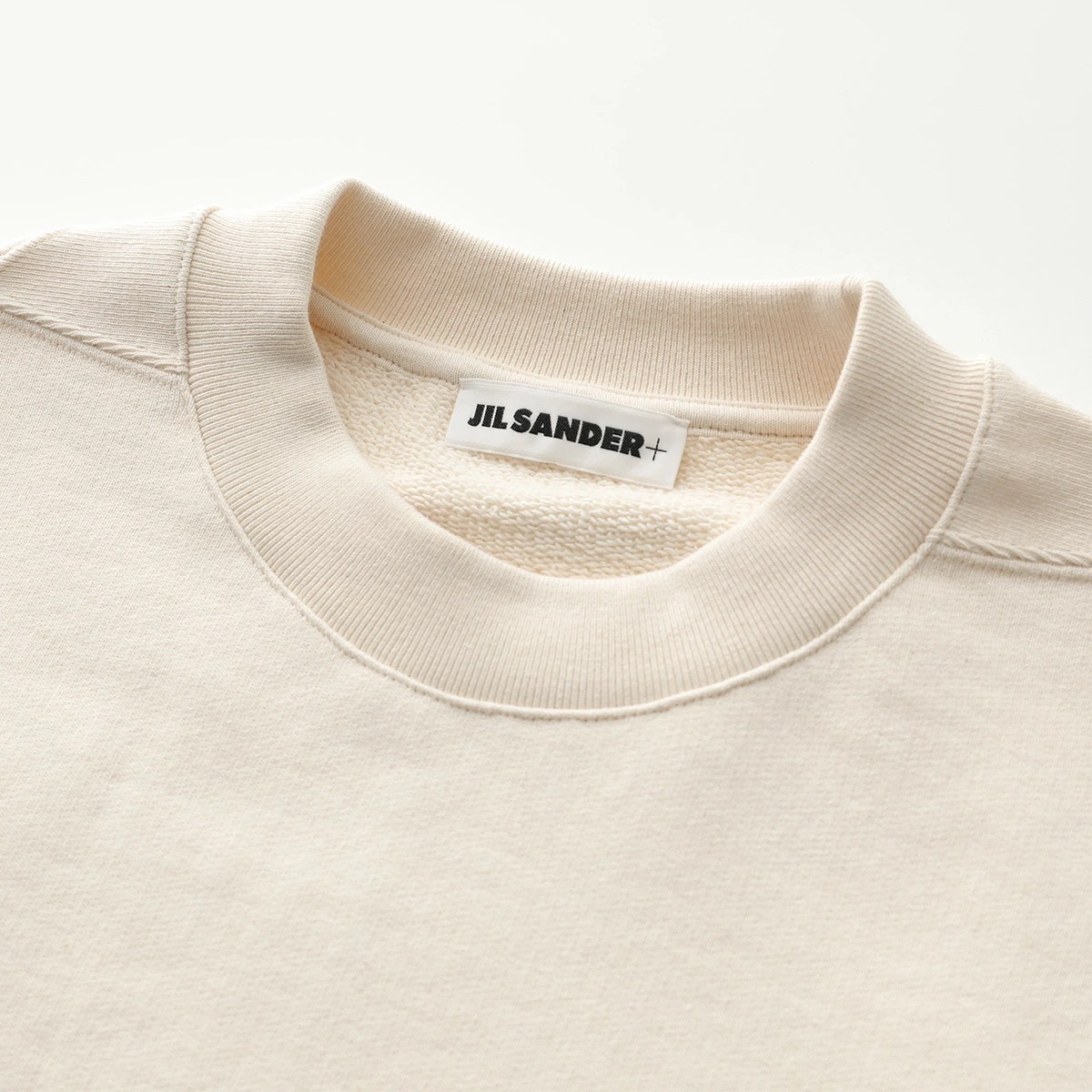 JIL SANDER+ ジルサンダー プラス 半袖 スウェット J40GC0105 J20010 J20039 レディース クルーネック ロゴ オーバーサイズ JIL SANDER+ ジルサンダー プラス 半袖 スウェット J40GC0105 J20010 J20039 レディース クルーネック ロゴ オーバーサイズ