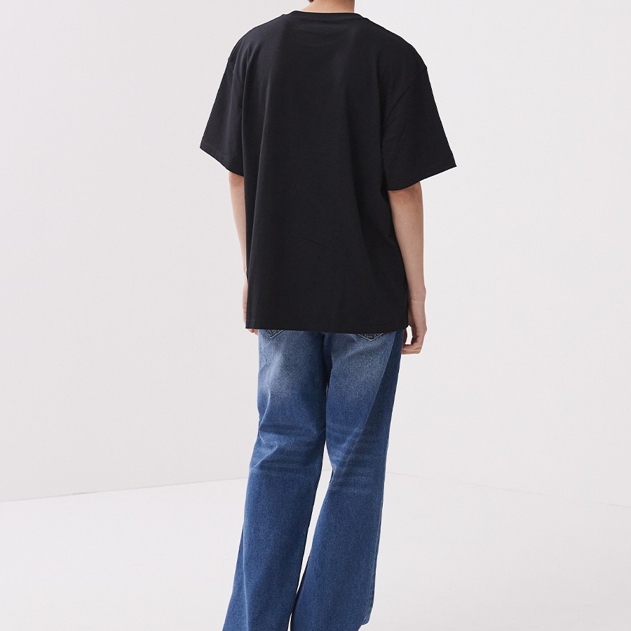 [2枚セット]エッセンシャルクールコットンTシャツ 半袖 男女兼用