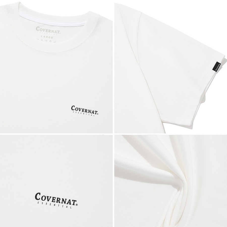 [2枚セット]エッセンシャルクールコットンTシャツ 半袖 男女兼用