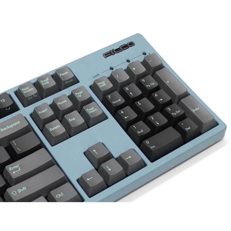 FILCO　キーボード Majestouch 2SC(赤軸・英語配列) ［有線 /PS/2・USB］ ASAGI　FKBN104MRLECSP2AG