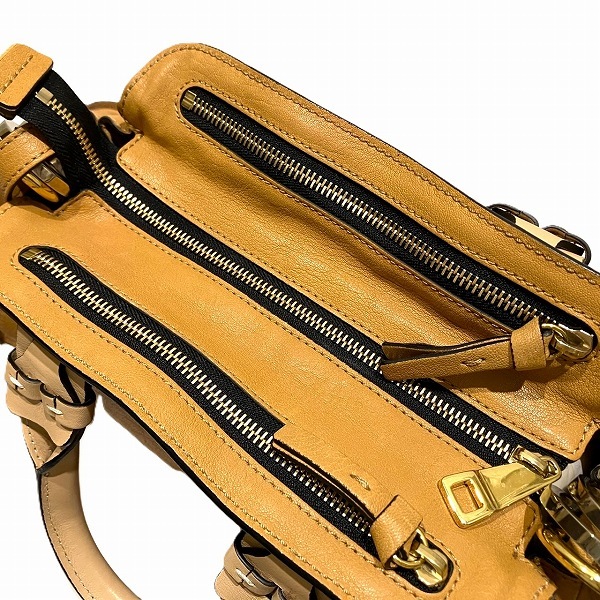 クロエ フィン 02-15-50-65 2WAY バッグ ハンドバッグ ショルダーバッグ 【中古】