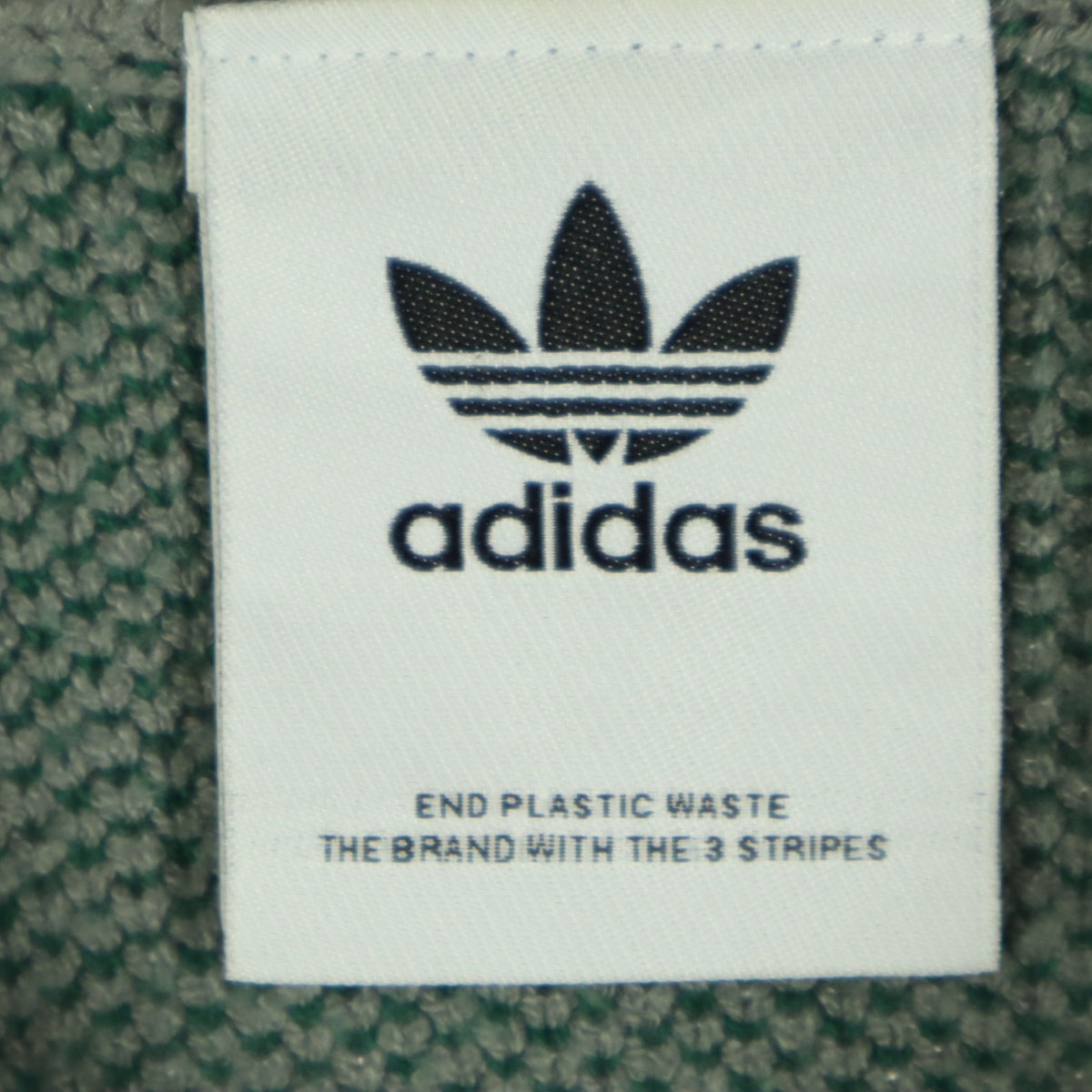 トレフォイルロゴ 星柄 長袖 セーター S グレー メンズ 古着