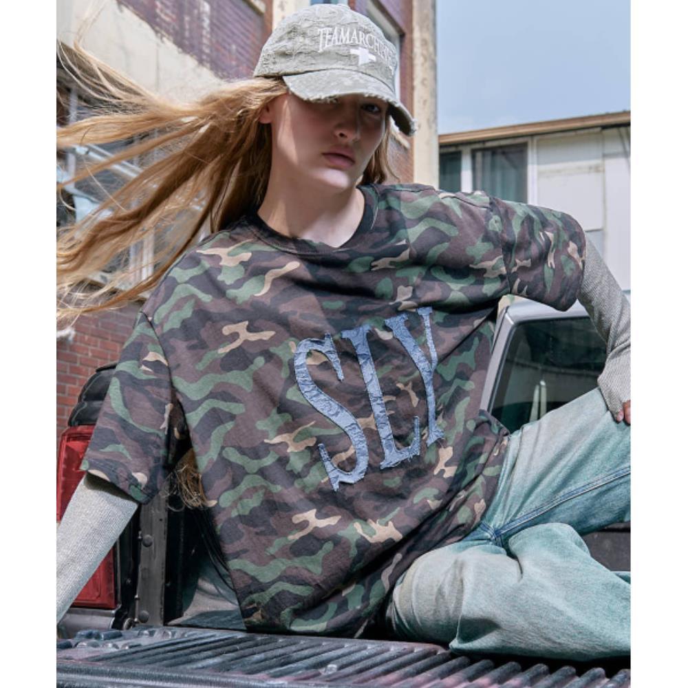 2000Archives SLY OVERSIZED TSHIRT WITH BOLERO 2PIECE CAM