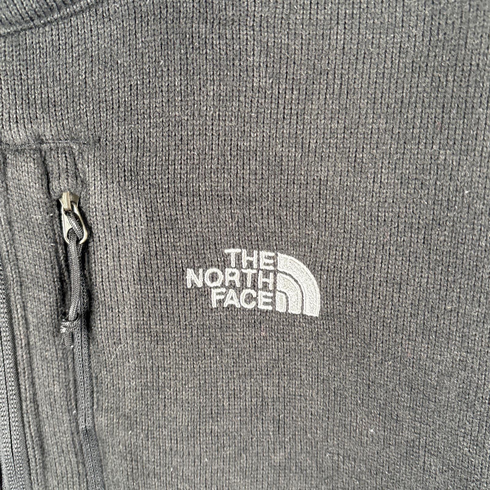 古着 ハーフジップフリースジャケット ワンポイントロゴ刺繍 ニット 大きいサイズ XL ブラック メンズ 古着 ハーフジップフリースジャケット ワンポイントロゴ刺繍 ニット 大きいサイズ XL ブラック メンズ