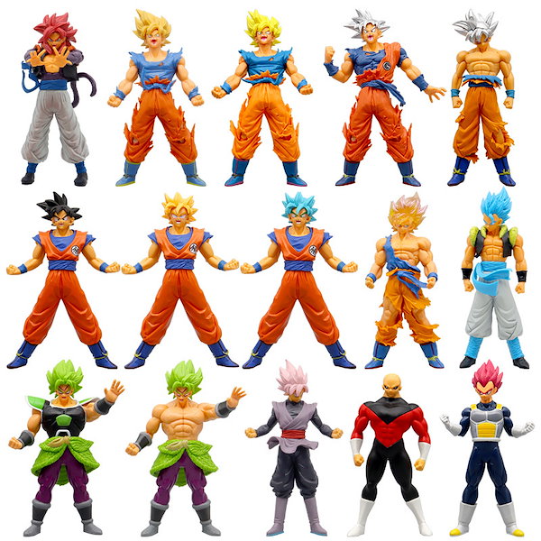 Qoo10] アニメドラゴンボールフィギュア孫悟空ベジ