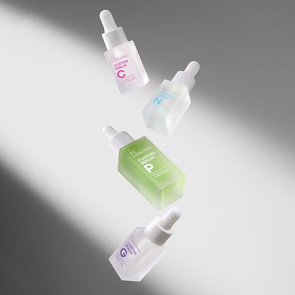 リエンジャン　カスタムセラム 2箱セット Qoo10] LIENJANG カスタムセラム 4種セット #肌の悩み別