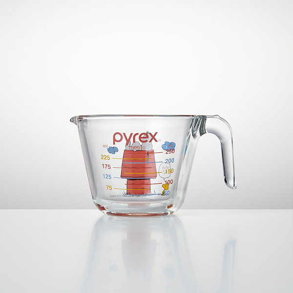 Pyrex パイレックス スヌーピー 計量カップ セット 500ml 250ml Qoo10] Pyrex [PYREX] SNOOPY MEASU