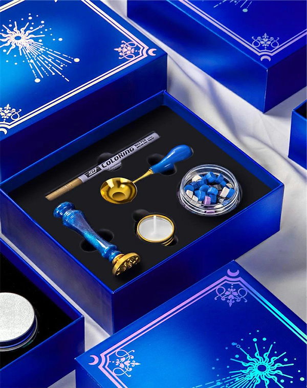 Qoo10] 5点セット シーリングスタンプ シーリン