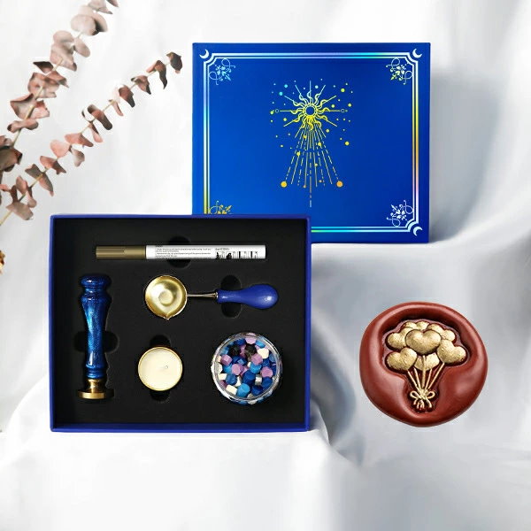 グラブル シーリングスタンプセット Qoo10] 5点セット シーリングスタンプ シーリン