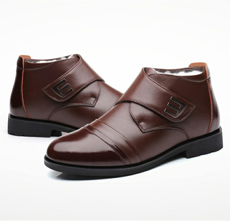 ビジネスシューズ メンズ 軽量 通気性 ラウンドトゥ 茶色 歩きやすい 防寒靴 裏起毛 裏ボア 衝撃吸収 撥水加工 幅広 立ち仕事 靴 中学校 高校 学生靴 通学靴 ビジネスブーツ スノーブーツ 誕