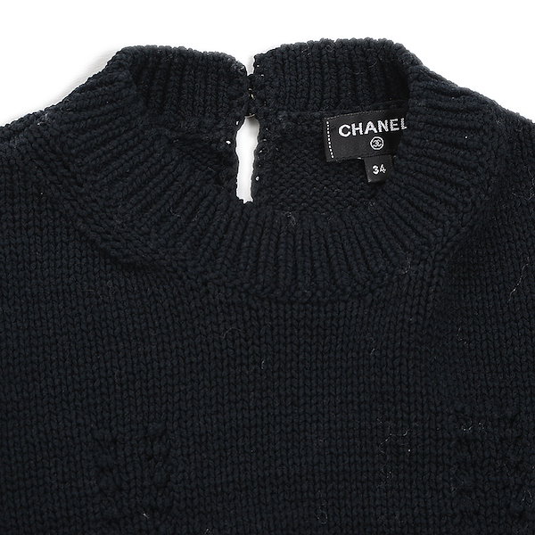 Qoo10] CHANEL シャネル ニット コットン&ミックスファ