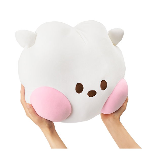 Qoo10] BT21 顔クッション minini フェースクッ