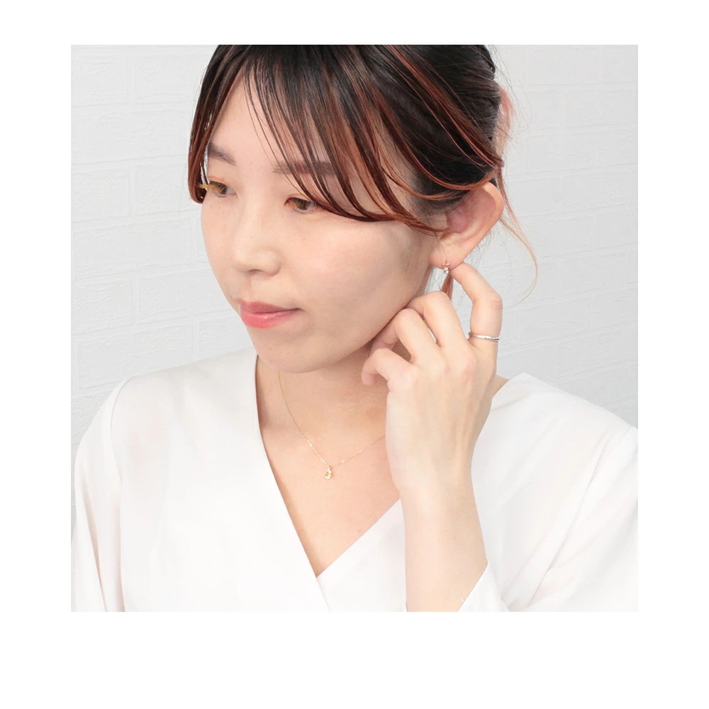 リボン済&紙袋 正規品 ネックレス レディース 11月 誕生石 誕生日 ペンダント しずくモチーフ ネックレス プレゼント アクセサリー シトリン ダイヤモンド K10ピンクゴールド リボン済&紙袋 正規品 ネックレス レディース 11月 誕生石 誕生日 ペンダント しずくモチーフ ネックレス プレゼント アクセサリー シトリン ダイヤモンド K10ピンクゴールド