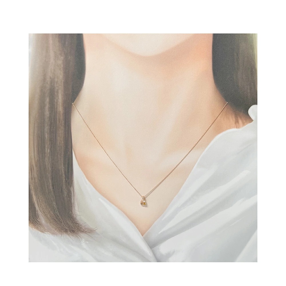 リボン済&紙袋 正規品 ネックレス レディース 11月 誕生石 誕生日 ペンダント しずくモチーフ ネックレス プレゼント アクセサリー シトリン ダイヤモンド K10ピンクゴールド リボン済&紙袋 正規品 ネックレス レディース 11月 誕生石 誕生日 ペンダント しずくモチーフ ネックレス プレゼント アクセサリー シトリン ダイヤモンド K10ピンクゴールド