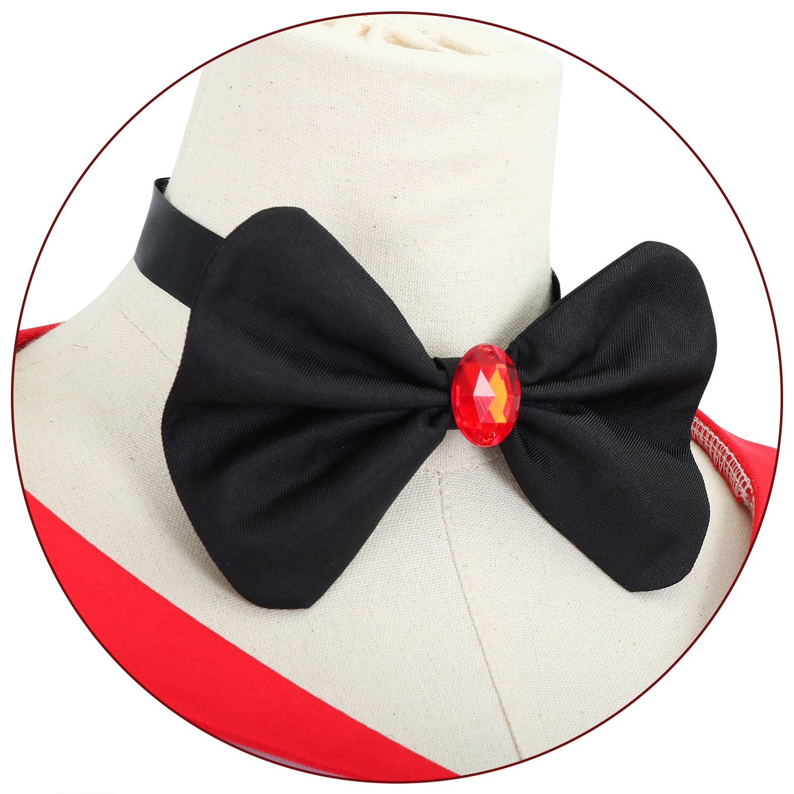 ハロウィン漫多地獄宿屋cos服Angel Dust Angel 4腕赤白ストライプスカートAngel cos服 ハロウィン漫多地獄宿屋cos服Angel Dust Angel 4腕赤白ストライプスカートAngel cos服