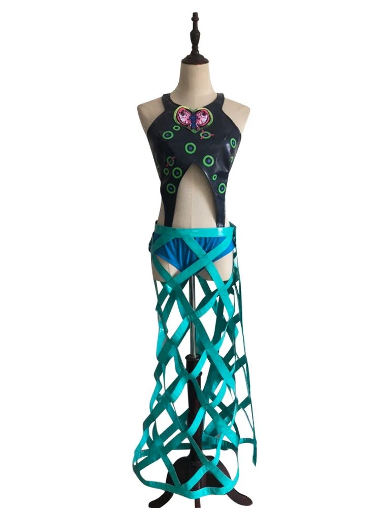 ジョジョの奇妙な冒険 Part6 ストーンオーシャン 空条徐倫 くうじょう ジョリーン コスプレ衣装 コスチューム 学園祭 イベント 文化祭 仮装 変装 ジョジョの奇妙な冒険 Part6 ストーンオーシャン 空条徐倫 くうじょう ジョリーン コスプレ衣装 コスチューム 学園祭 イベント 文化祭 仮装 変装