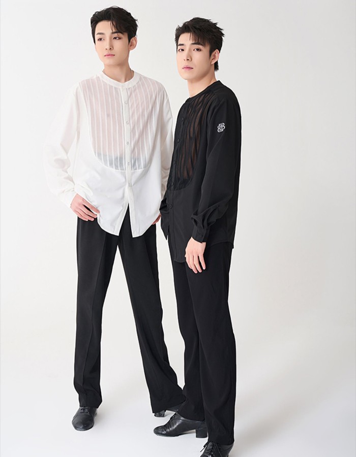 「期間限定セール」社交ダンス衣装 トップス メンズ ラテン ラテンダンス用シャツ 男性用 ダンス衣装 ダンスウェア 練習着 ワルツ チャチャチャ ルンバ ラテン ラテンダンスシャツ ステージ 衣装 男