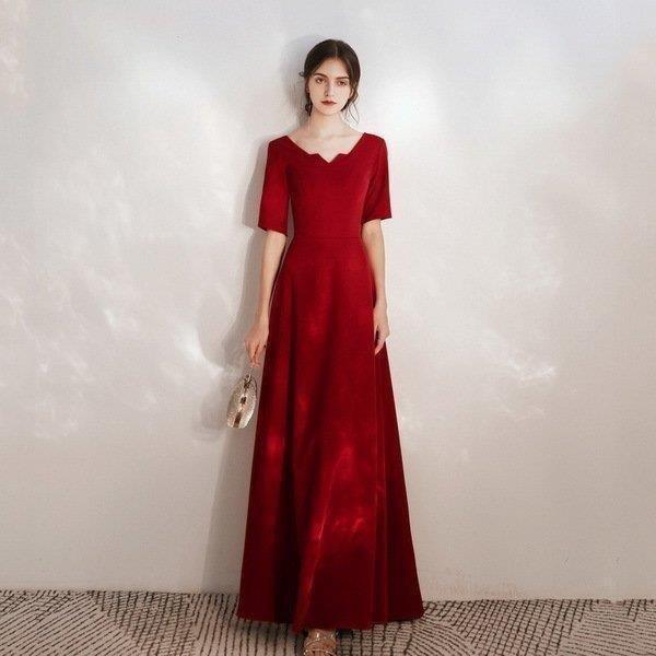パーティードレス ワンピース ウェディングドレス 結婚式 成人式 パーティー 秋冬 姫系 Vネック 露背 花嫁ロングドレス お呼ばれ 二次会 演奏会 パーティードレス ワンピース ウェディングドレス 結婚式 成人式 パーティー 秋冬 姫系 Vネック 露背 花嫁ロングドレス お呼ばれ 二次会 演奏会