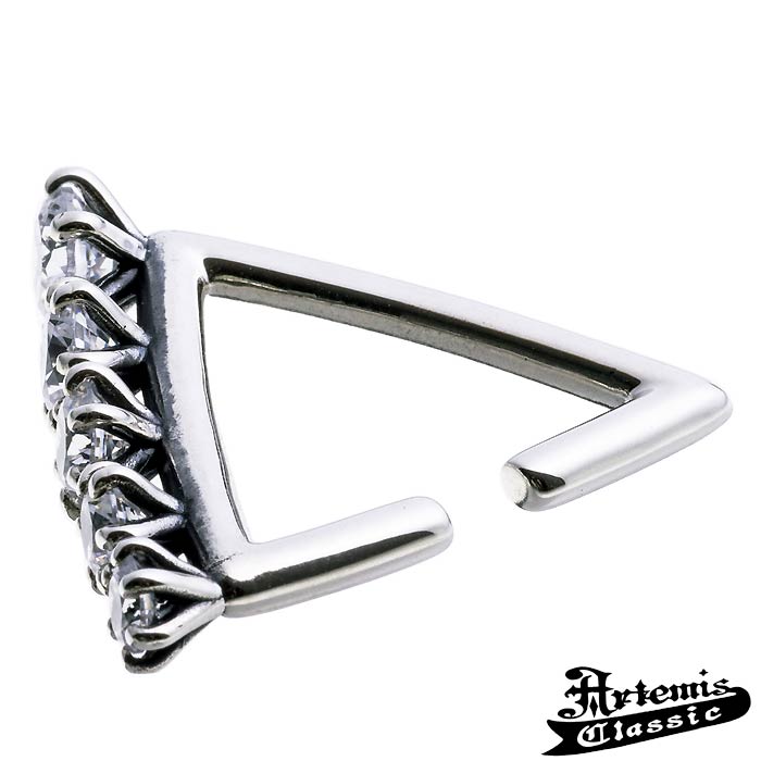 アルテミスクラシック Artemis Classic グラデ トライアングル シルバー イヤー カフ 片耳用 ACE0157 アルテミスクラシック Artemis Classic グラデ トライアングル シルバー イヤー カフ 片耳用 ACE0157