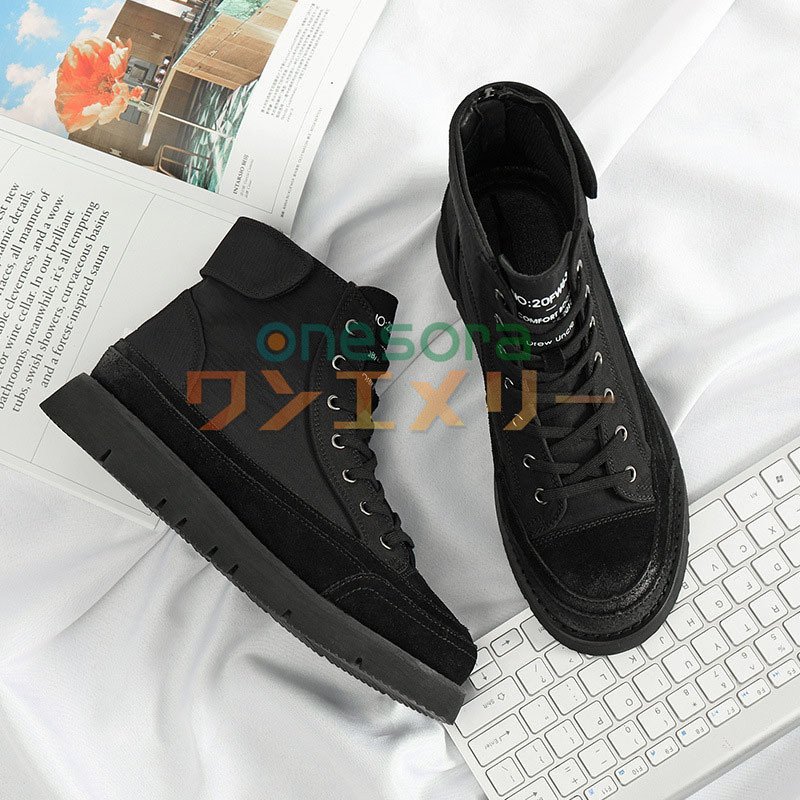 メガ割 シークレットシューズ 厚底ブーツ 身長アップ10cm 背が高くなる メンズ スニーカー 厚底ブーツシークレットシ