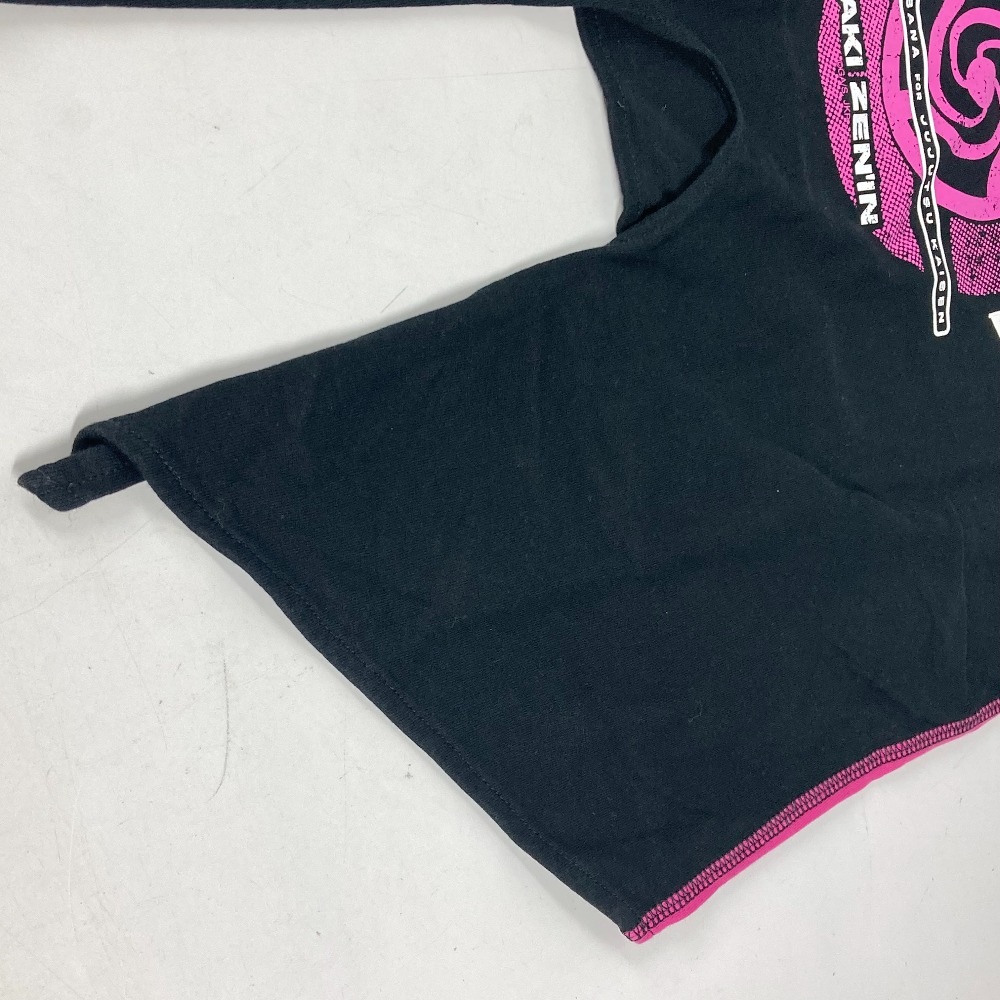 DOLCE&GABBANA ドルガバ 半袖Ｔシャツ クロップドTシャツ 禪院真希 呪術廻戦 アパレル 半袖 コットン ブラック