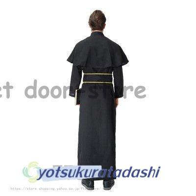 【新品販売 】 メンズ 神父修道士教父牧師宣教師ゴッドファーザー変装大人用仮装コスチューム男キャラクタークリスマス 【新品販売 】 メンズ 神父修道士教父牧師宣教師ゴッドファーザー変装大人用仮装コスチューム男キャラクタークリスマス