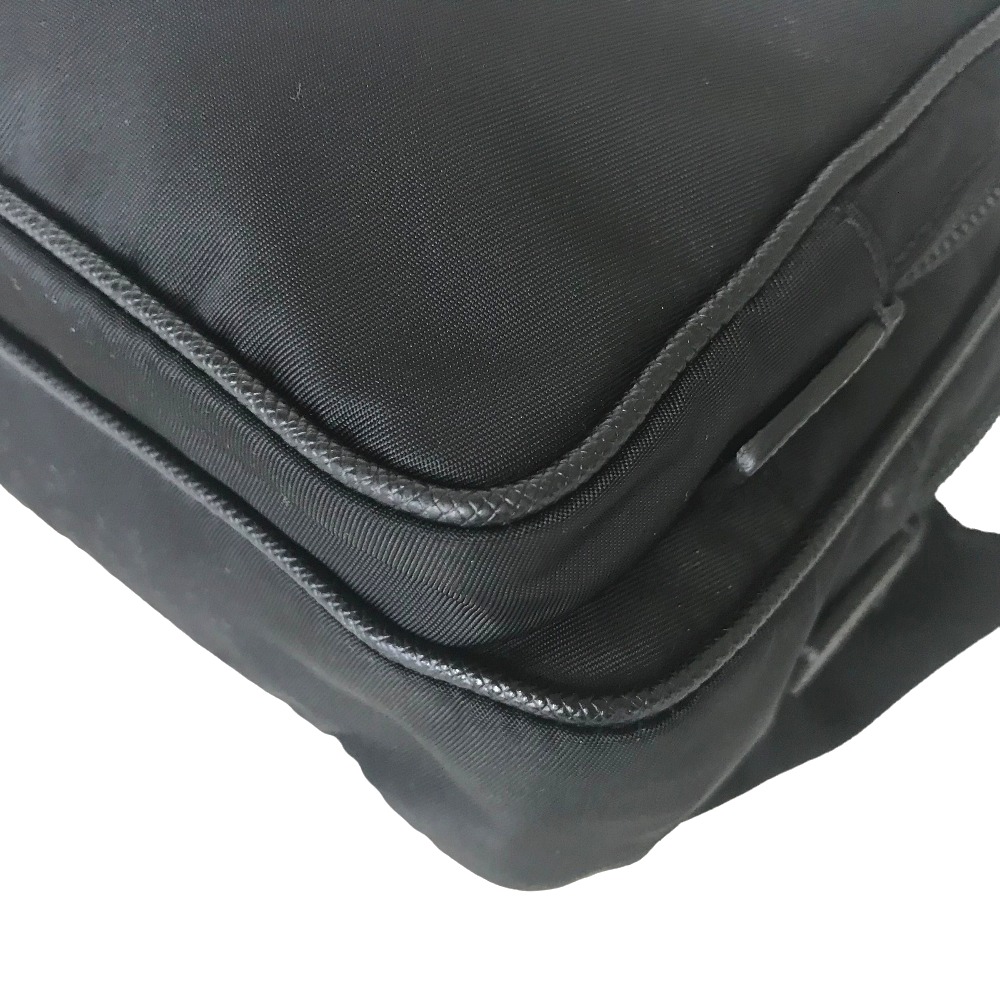 鑑定済 1BL010 ボディバッグ ナイロン ブラック レディース斜め掛け 黒 中古 鑑定済 1BL010 ボディバッグ ナイロン ブラック レディース斜め掛け 黒 中古