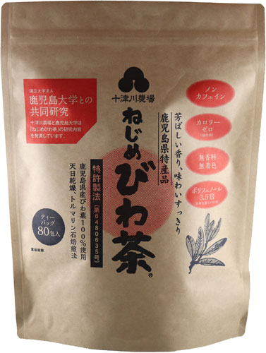 十津川農場 ねじめびわ茶 ティーバッグ 2g×80バック 3袋 (1袋入×3 まとめ買い) 十津川農場 ねじめびわ茶 ティーバッグ 2g×80バック 3袋 (1袋入×3 まとめ買い)