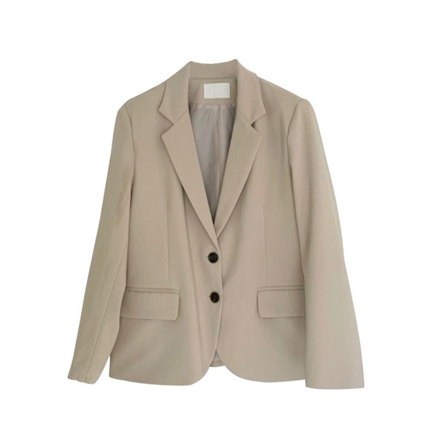 テーラードジャケット スーツ レディース Vネック 長袖 無地 アプリコット ブラック ベージュ ベルト付き フォーマル 体型カバー 韓国 テーラードジャケット スーツ レディース Vネック 長袖 無地 アプリコット ブラック ベージュ ベルト付き フォーマル 体型カバー 韓国