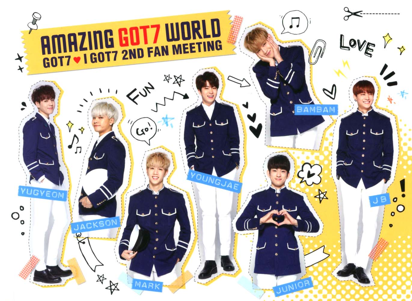 ガットセブン(Got7) - 2nd Fan Meeting: Amazing Got7 World(2DVD+