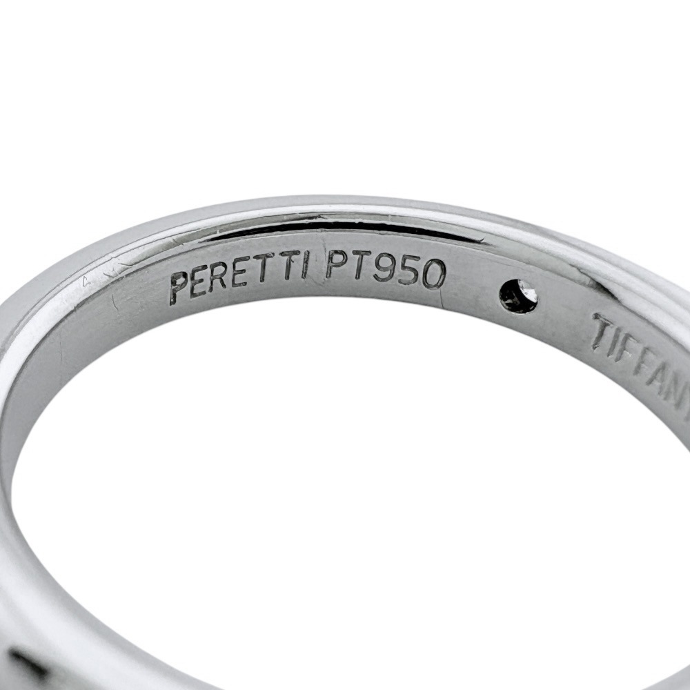 ティファニー エルサ・ペレッティ スタッキング バンド リング 指輪 8号 Pt950プラチナ ダイヤモンド TIFFANY&Co. 中古 美品 ティファニー エルサ・ペレッティ スタッキング バンド リング 指輪 8号 Pt950プラチナ ダイヤモンド TIFFANY&Co. 中古 美品
