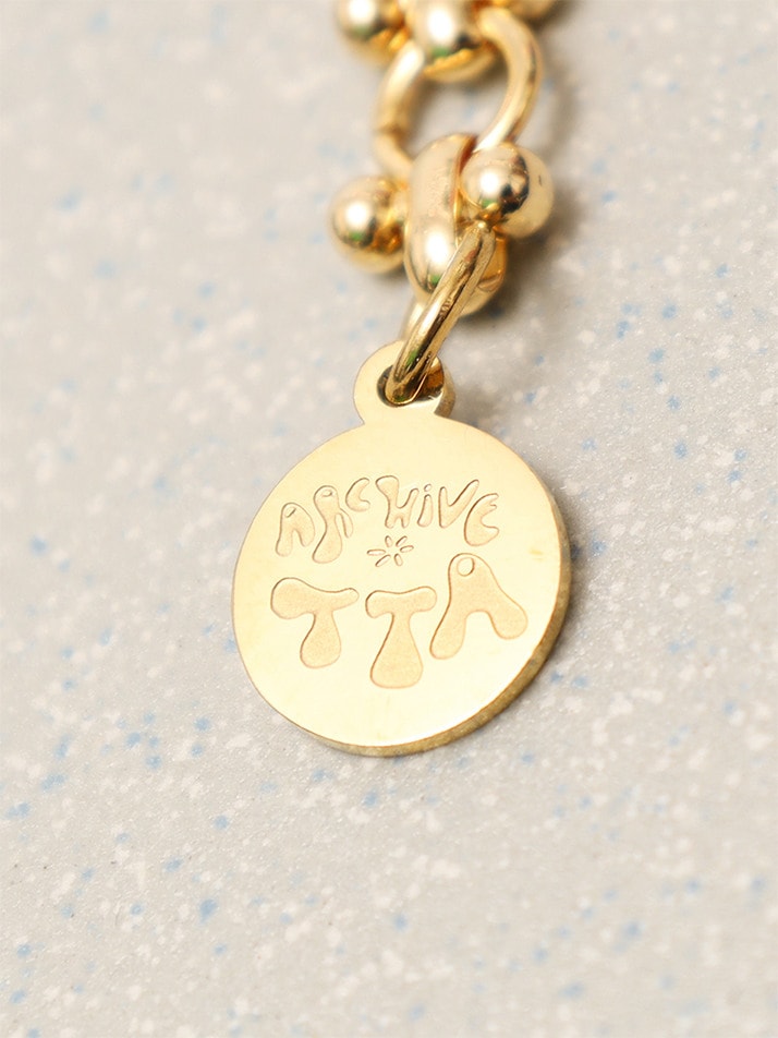 【TOWTOW ARCHIVE】 MARSHMALLOW NECKLACE : BBANG BEIGE