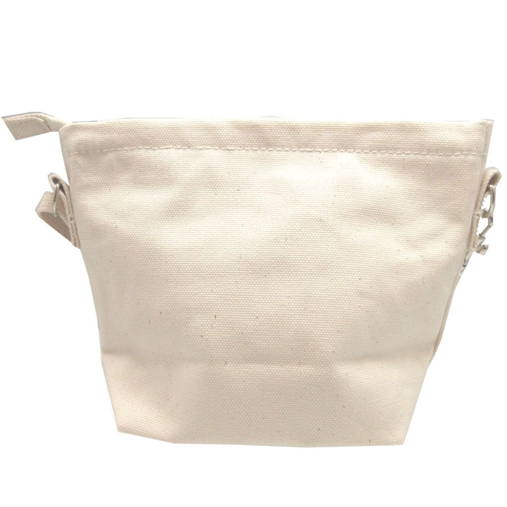 未使用品 モノ ミニ クロスボディ ショルダーバッグ キャンバス/キャンバス アイボリー 2458【中古】 ユニセックス 未使用品 モノ ミニ クロスボディ ショルダーバッグ キャンバス/キャンバス アイボリー 2458【中古】 ユニセックス