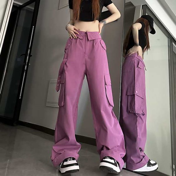 Qoo10] 【夏新作】カーゴパンツ レディース 韓国