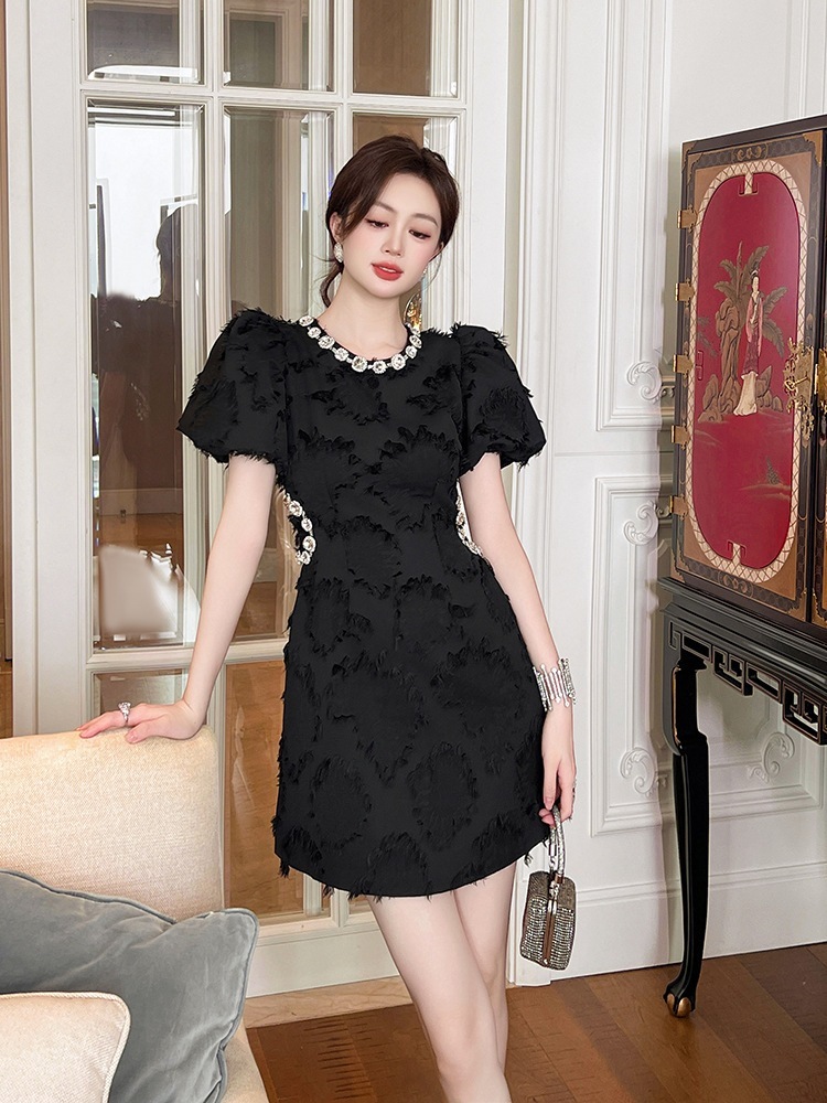 【JY.上品】 2025夏新品 aライン ダイヤモンド飾り ショートワンピ ドレス パーティードレス着痩せ 大人 同窓会 披露宴 卒業式 結婚式 演奏会 ウェディング 二次会 メガ割 【JY.上品】 2025夏新品 aライン ダイヤモンド飾り ショートワンピ ドレス パーティードレス着痩せ 大人 同窓会 披露宴 卒業式 結婚式 演奏会 ウェディング 二次会 メガ割