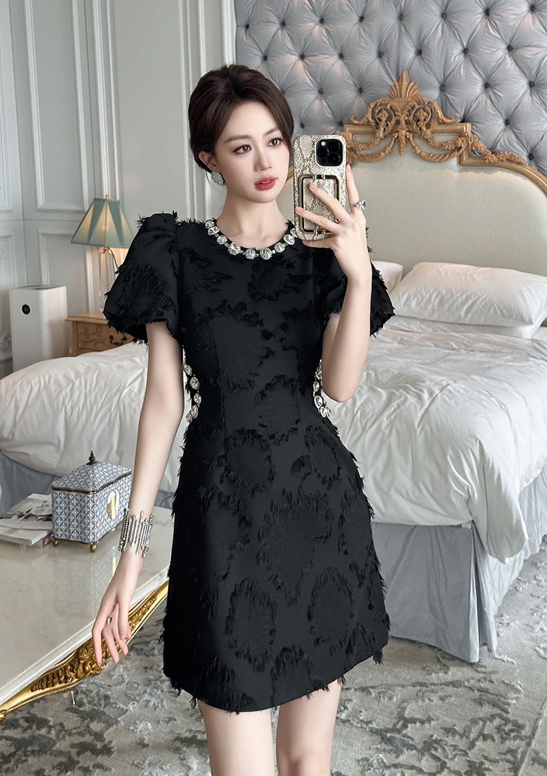 【JY.上品】 2025夏新品 aライン ダイヤモンド飾り ショートワンピ ドレス パーティードレス着痩せ 大人 同窓会 披露宴 卒業式 結婚式 演奏会 ウェディング 二次会 メガ割 【JY.上品】 2025夏新品 aライン ダイヤモンド飾り ショートワンピ ドレス パーティードレス着痩せ 大人 同窓会 披露宴 卒業式 結婚式 演奏会 ウェディング 二次会 メガ割