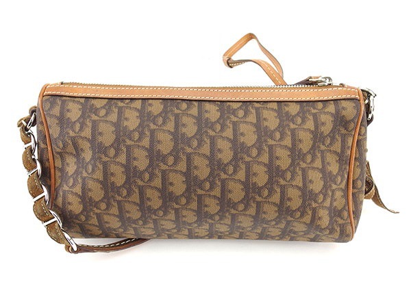 ディオール Dior ショルダーバッグ ワンショルダー レディース ハートカデナモチーフ トロッター ブラウン×ベージュ×シルバー PVC×レザー 人気 セール 【中古】 T812 . ディオール Dior ショルダーバッグ ワンショルダー レディース ハートカデナモチーフ トロッター ブラウン×ベージュ×シルバー PVC×レザー 人気 セール 【中古】 T812 .