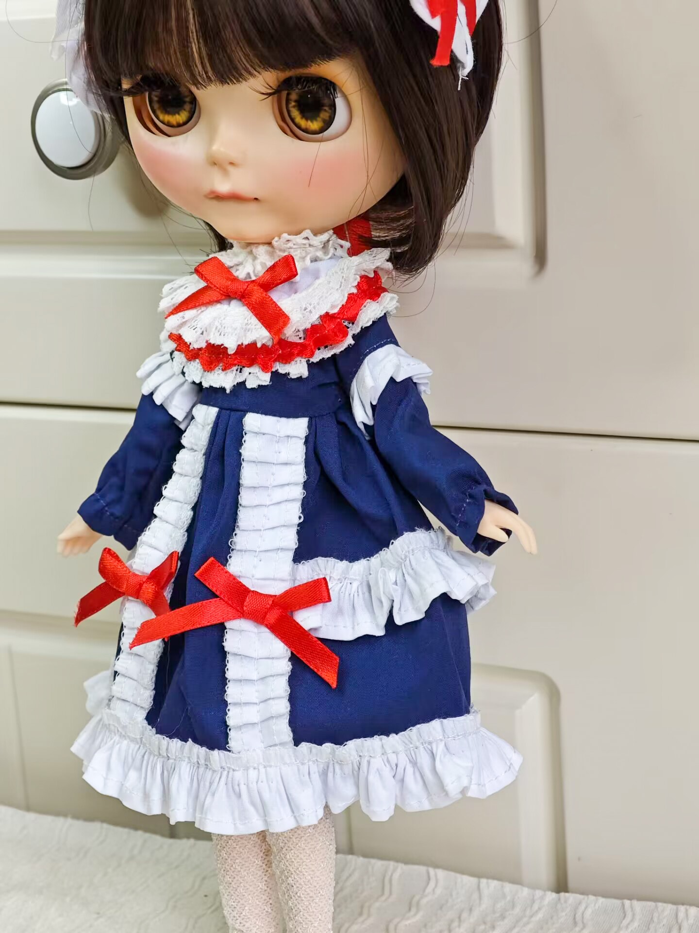 Qoo10] ハンドメイド 手作り リカちゃん人形用ド
