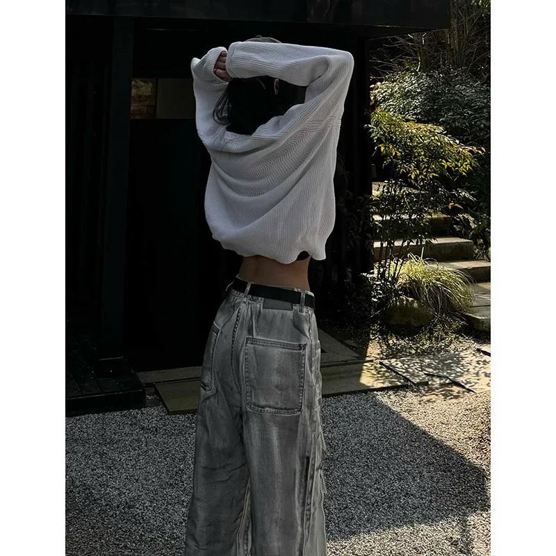 カーゴ デニム パンツ ポケット ブリーチ ウォッシュ 韓国 レディース ファッション ストリート系 Y2K グランジ ダンス 衣装 K-POP オーバーダイ 8J-110 カーゴ デニム パンツ ポケット ブリーチ ウォッシュ 韓国 レディース ファッション ストリート系 Y2K グランジ ダンス 衣装 K-POP オーバーダイ 8J-110