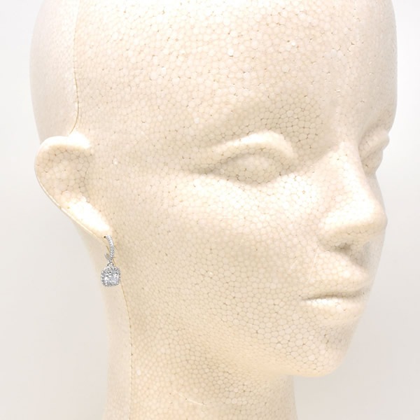 ピアス MKC1406AN040 CURB LINK W PAVE レディース シルバー