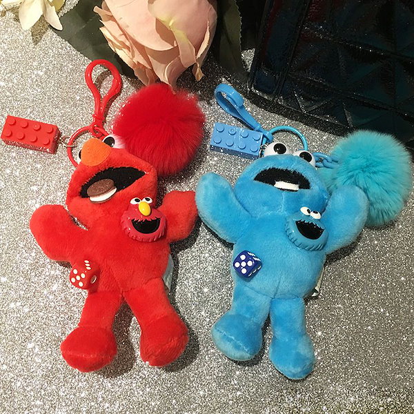 Qoo10] ランドセルペンダント人形セサミストリート