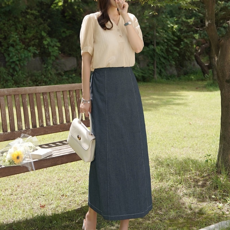 クリック&ファニーレジェンドプリティラップデニムスカート