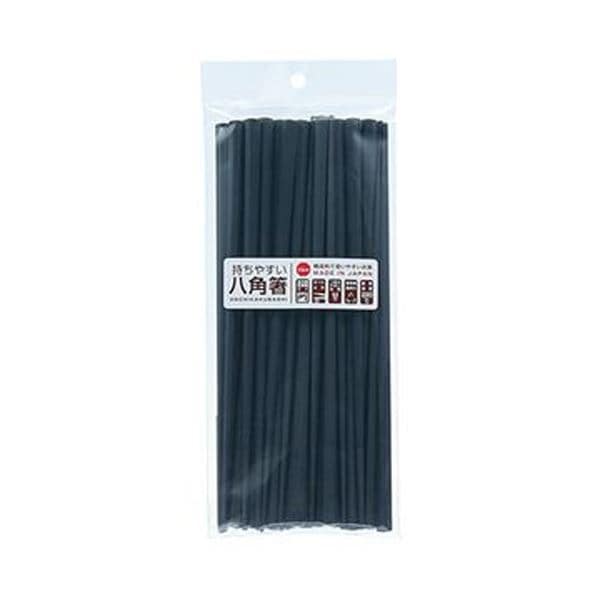 （まとめ）アートナップ 耐熱プラ箸 八角 1パック（12膳）[x20セット]