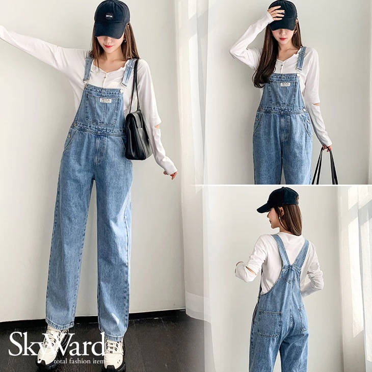 デニム サロペット パンツ オーバーオール ボトムス ジーンズ ジーパン つなぎ レディース 可愛い 流行 カジュアル きれいめ シンプル 大人可愛い 春 夏 秋 無地 ライトブルー ケミカル ゆった デニム サロペット パンツ オーバーオール ボトムス ジーンズ ジーパン つなぎ レディース 可愛い 流行 カジュアル きれいめ シンプル 大人可愛い 春 夏 秋 無地 ライトブルー ケミカル ゆった