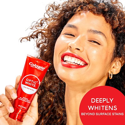 画像1と画像2コルゲート5ミリ10p Colgate Optic White Renewalの2種類を徹底比較レビュー！ | OZ